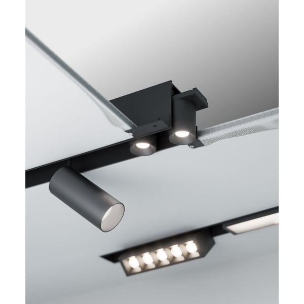 Recessed linear LED profile
