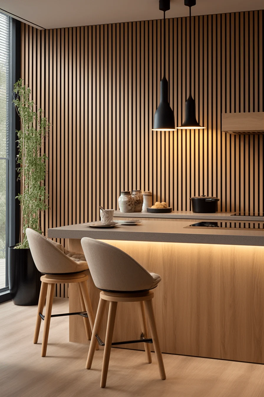 Slat & acoustic wall panels