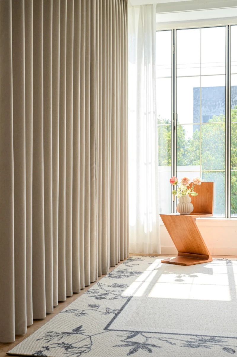 Customized luxury drapery
