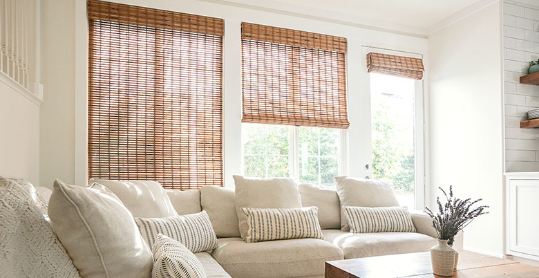 Woven wood shades